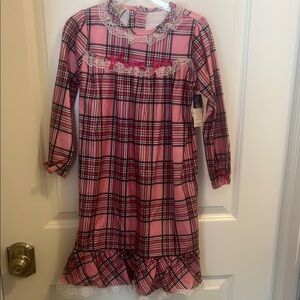 Plaid Pink Kids Pajamas